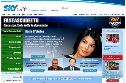 Immagine di Sul sito di Sky parte il nuovo gioco 'Fantascudetto' - Scopri su Sky Italia